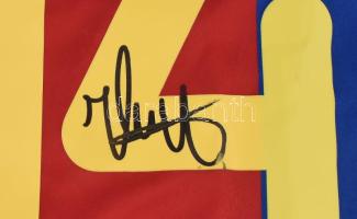 Johan Cruyff (1947-2016) labdarúgó és edző Barcelona rajongói mezén autográf aláírása / 

Johan Cr...