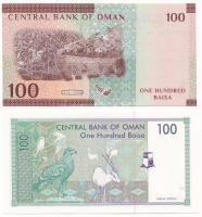 Omán 1995. 100B + 2020. 100B T:UNC Oman 1995. 100 Baisa + 2020. 100 Baisa T:UNC