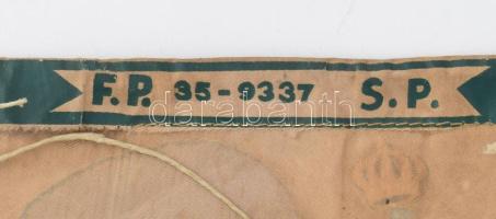 3 db régi dél-amerikai futball zászló, vegyes állapotban, 45×19 cm