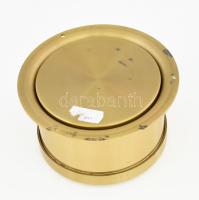 Kandó hajóóra, kvarc, réz testtel d: 10 cm