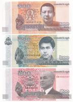 Kambodzsa 2014. 100R + 2022. 200R + 2014. 500R T:UNC Cambodia 2014. 100 Riels + 2022. 200 Riels + 2014. 500 Riels C:UNC