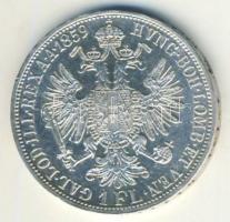 Ausztria 1859A 1Fl Ag T:2 apró ph