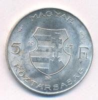 1947. 5Ft Ag "Kossuth" T:AU
Adamo F8.1