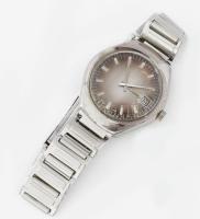 Marvin mechanikus karóra, dátumkijelzéssel, működik, karcos, számlap d: 30 mm