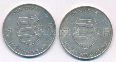 1947. 5Ft Ag "Kossuth" (2x) T:XF
Adamo F8.1