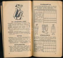 1938 Cserkészbolt téli felszerelés, rajzos termék- és árlista, jó állapotban, 64p