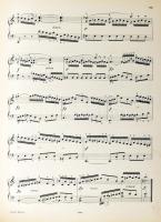 Kottafüzet: Das Wohltemperierte Klavier von Joh. Seb. Bach. von Carl Cerny szétvált fűzéssel