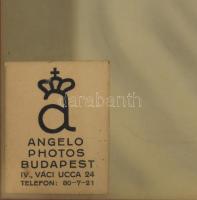 cca 1930 Angelo Funk Pál (1894-1974): Ágay Irén (1913-1950) magyar színésznő nagyméretű portréfotója...