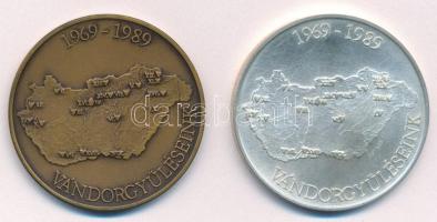 Bognár György (1944-) 1989. "20 éves a Magyar Éremgyűjtők Egyesülete / 1969-1989 Vándorgyűlései...