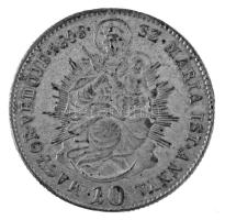 1848KB 10kr Ag "V. Ferdinánd" Körmöcbánya T:XF / Hungary 1848KB 10 Krajczár Ag "Ferdi...