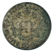 1838E 20kr Ag "V. Ferdinánd" Gyulafehérvár T:XF,VF patina / Hungary 1838E 20 Krajczár Ag &...