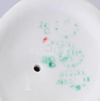 Hollóházi hegedűs, jelzett, m: 14,5 cm