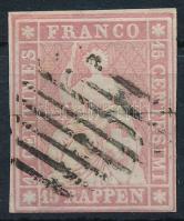 1854 Mi 15 (Mi EUR 55.-)