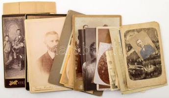 cca 1870-1900 93 db fotó a Buda, Gajdos, Pencz családokról javarészt zombori, eszéki, budapesti műte...