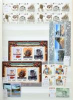 Külföldi főleg motívum sorok, blokkok tétel maradéka, 30 lapos, jó állapotú A/4-es berakóban. Szép a...