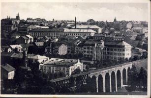 Jihlava with synagogue and viaduct