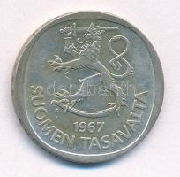 Finnország 1967S 1M Ag T:VF
Finland 1967S 1 Markka Ag C:VF
Krause KM#49