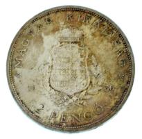 1936. 2P Ag "Liszt Ferenc" T:XF patina Adamo P7.3