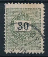 1889 30kr 11 1/2 fogazással, magasra fogazva