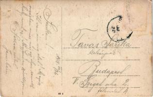 1918 Szovátafürdő, Baile Sovata; sétány, nyaralók / spa promenade, villas. photo (EK)