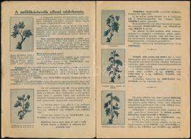 Szőlő és gyümölcs rendszeres védelme. Agro készítmények. Kiadói papírkötés, kopottas állapotban