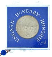 1946. 5Ft Ag "vastag Kossuth" plombált "MNB" tokban T:AU patina /
Hungary 1946....