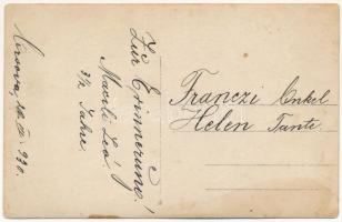 1930 Orsova, kisgyerek triciklivel / child with tricycle. photo