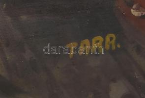 Tara jelzéssel: Magas rangú személyiség portréja, 1920-40 körül, olaj, vászon, feltekerve, sérült, 9...