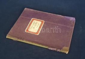 [Kézirat] Földrajz jegyzetek. Szentes Edit II/Á. osztályos növendék kézírásos, színes térképekkel ga...