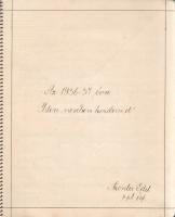 [Kézirat] Földrajz jegyzetek. Szentes Edit II/Á. osztályos növendék kézírásos, színes térképekkel ga...
