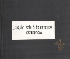 [Fotóalbum] Az esztergomi ,,Fürdő" Szálló új szárnyának feliratozott fényképalbuma. (1967)
Esz...