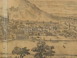 [Látképmetszet] Wahre Contrafactur der Churfürstlichen Residenz Statt Heidelberg - Heidelberg rézmet...