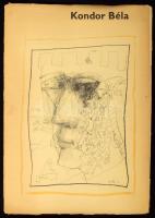 Kondor Béla. Szerk.: Körner Éva. Bp., 1969., Corvina,(Offset-ny.), 4 p.+12 (reprodukciók) t. Teljes! Kiadói mappában, sérült mappával.