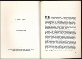 Dr. Gosztonyi Péter: Budapest ostroma. München, HERP. Kiadói papírkötés, jó állapotban