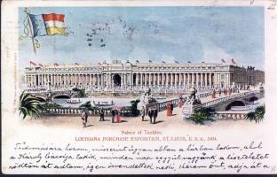St Louis, Louisiana Purchase Exposition 1904 Palace of Textiles