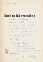 Sebes Tibor: Buddha lábnyomában. DEDIKÁLT! Bp., 1969, TK. Kiadói kartonált kötés, papír védőborítóva...