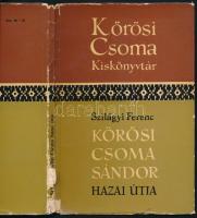 Szilágyi Ferenc: Kőrösi Csoma Sándor hazai útja. DEDIKÁLT! Bp., 1966, Akadémiai. Kiadói papírkötés, ...