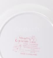 Staffordshire Myott Country Life 6 darab süteményes tányér, jelzett, d: 20 cm