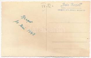 1943 Brassó, Kronstadt, Brasov; hölgyek csoportja / ladies. Foto Regal photo