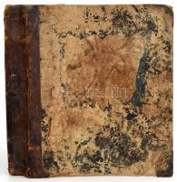 1842 Kézírásos régi füzet, gazdasági - mezőgazdasági bejegyzésekkel, számadásokkal