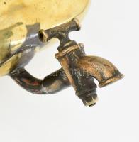 cca 19. sz. második fele, falra akasztható réz víztartó, 50x25 cm