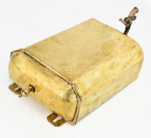 cca 19. sz. második fele, falra akasztható réz víztartó, 50x25 cm