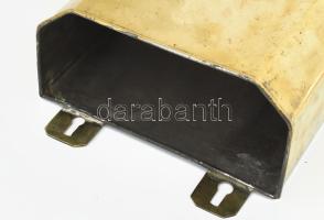 cca 19. sz. második fele, falra akasztható réz víztartó, 50x25 cm