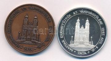 Kelemen Kristóf (1922-2001) 1997. "Fellner Jakab 1722-1780 / MÉE 27. Vándorgyűlése" Ag és ...