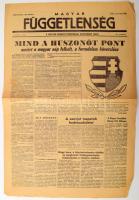 1956 Magyar Függetlenség I. évf. 5. szám, 1956. november 2., benne a forradalom híreivel, 2 p.