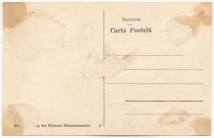 Nagydisznód, Heltau, Cisnadie; Inneres der evang. Kirche / Evangélikus templom, belső / Lutheran chu...