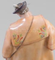 Herendi juhász. Jelzett, restaurált, m: 20 cm