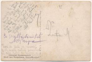 Ruszpolyána, Havasmező, Havaskő, Poienile de sub Munte, Ruspoiana (Máramaros); Karpathendorf / látké...