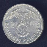 Német 3. Birodalom 1939A 2M Ag "Hindenburg" T:2