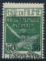 1920 Katonai postabélyeg Sassone 4, signed (Sassone EUR 600,-)